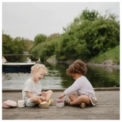 Mushie Jouets D'Éveil|Jouets D'Éveil*Jouets pour le bain Bateaux - Set de 5 |