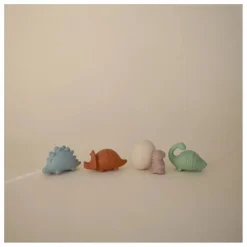 Discount Mushie Jouets pour le bain Dino - Set de 4 Multicolore