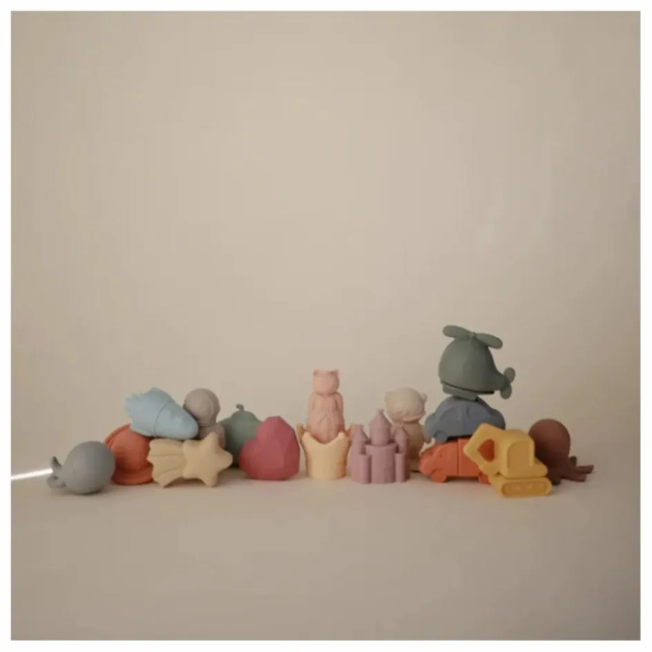 Online Mushie Jouets pour le bain Princesse - Set de 4 | Rose