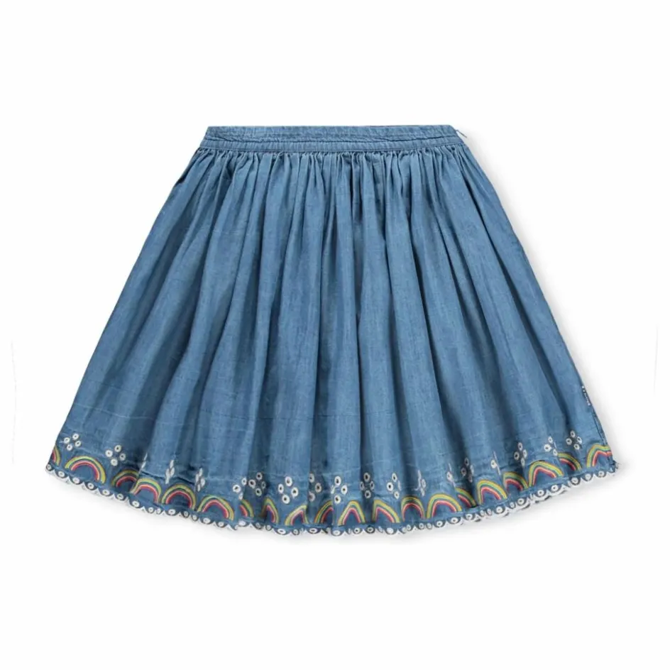Discount Jupe Bernie Arcs-en-ciel Coton Bio | Enfant Jupes, Shorts