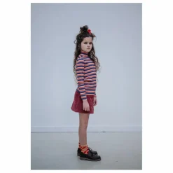 Outlet Repose AMS Jupe Boutonnée Coton Bio | Rouge