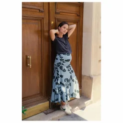 Best Paloma Collection Jupe de Grossesse Mira Tokyo | Bleu