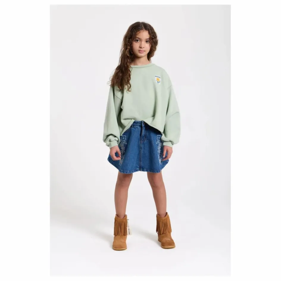 Clearance Jupe Denim Brodée Janis | Enfant Jupes, Shorts|Jupes, Shorts