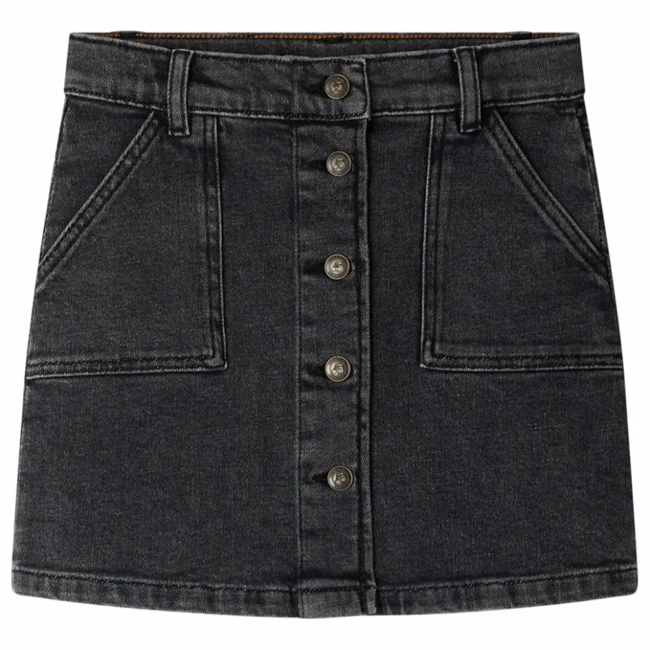 New Bonpoint Jupe Dexie Coton Bio | Noir