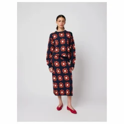 Best Jupe Flower Jacquard Coton Bio - Collection Femme | Femme Jupes, Shorts