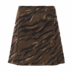 Femme YMC Jupes, Shorts*Jupe Jacquard Tigre |