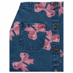 Enfant Konges Sløjd Jupes, Shorts*Jupe Magot Nœud Coton Bio |