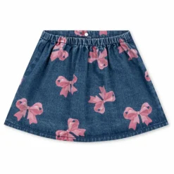 Enfant Konges Sløjd Jupes, Shorts*Jupe Magot Nœud Coton Bio |