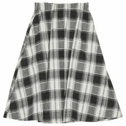 Enfant brunobruno nation Jupes, Shorts*Jupe Mi Longue Gertrud Carreaux Coton Bio |