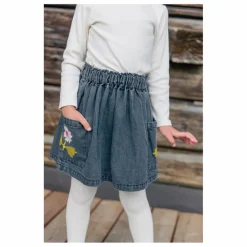 New Bonton Jupe Mochi | Denim gris