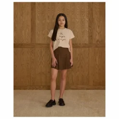 Hot Rylee + Cru Jupe Plissée | Tabac
