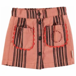 Enfant Piupiuchick Jupes, Shorts|Jupes, Shorts*Jupe Rayée Coton Bio |
