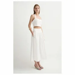 Sale Posse Jupe Rue | Crème