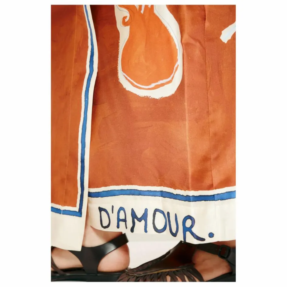 Outlet Jupe Soleil D'Amour Soie | Femme Jupes, Shorts