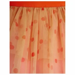 Outlet Mini Rodini Jupe Tulle Pois | Rose