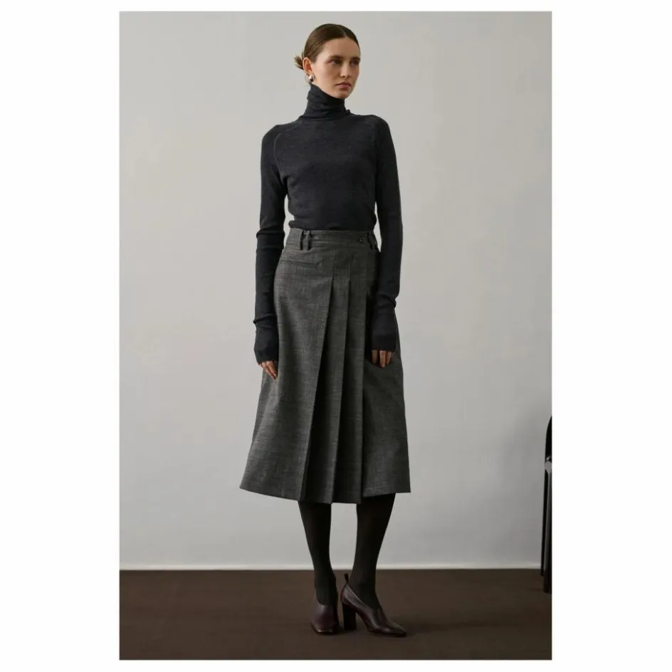 Hot Soeur Jupe Varna | Gris chiné