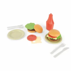 Hot Dantoy Kit burger en bioplastique Multicolore