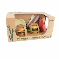 Hot Dantoy Kit burger en bioplastique Multicolore