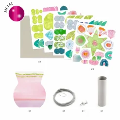 Djeco Kit créatif Délicat Multicolore