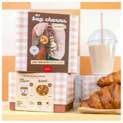 Hot Kit de charms en crochet - Coffee Time Loisirs Créatifs