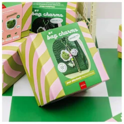 La Petite Épicerie Loisirs Créatifs*Kit de charms en crochet - Matcha Club