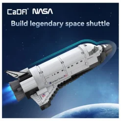 Hot Cada Kit de construction - NASA Navette spatiale Discovery - 475 pièces Multicolore