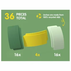 Best Kit de constuction Arches Creator Set - 36 pièces Garages, Circuits