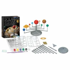 4M Kit de fabrication Système solaire fluorescent| Loisirs Créatifs
