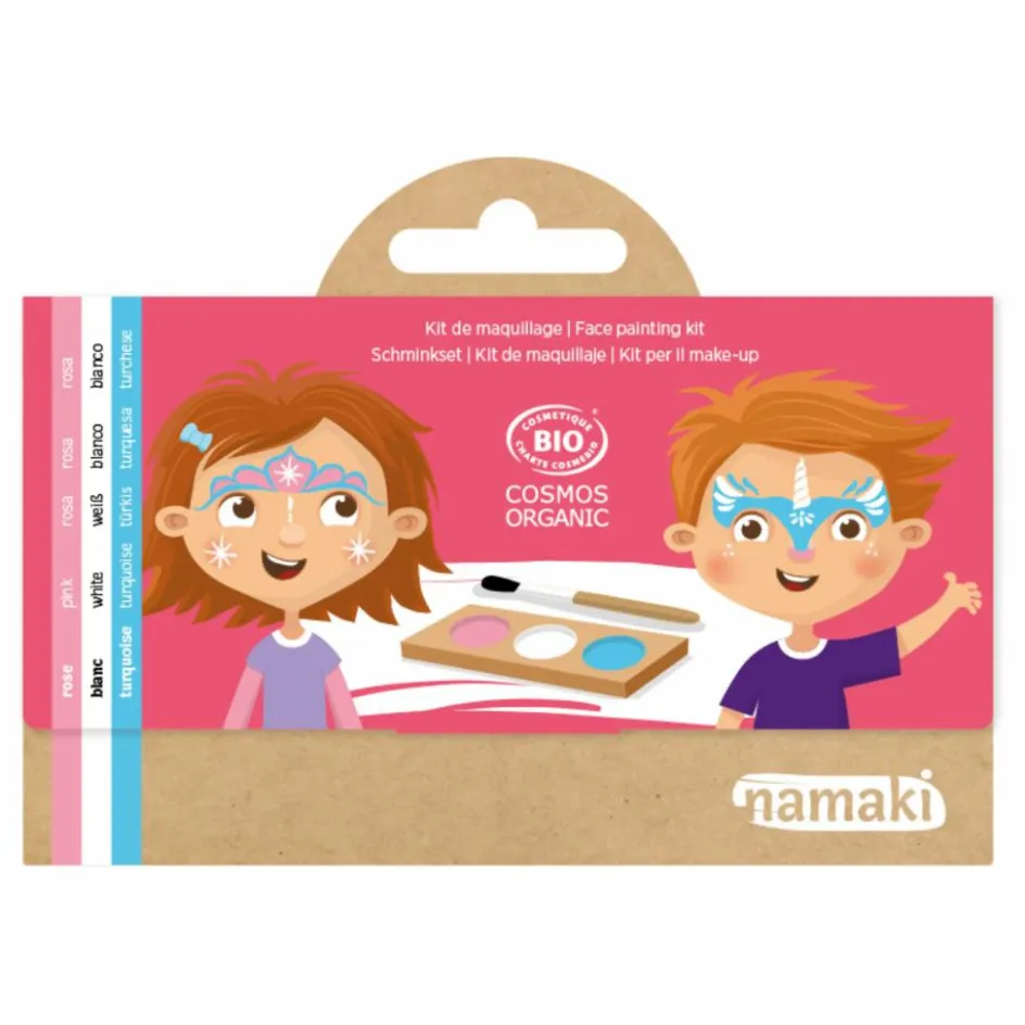 Namaki Kit de maquillage 3 fards Princesse & Licorne || Déguisements