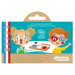 Namaki Déguisements*Kit de maquillage 3 fards Clown & Arlequin |