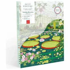 La Petite Épicerie Loisirs Créatifs*Kit de peinture au numéro - Waterlily Glasshouse par Elaine Lee