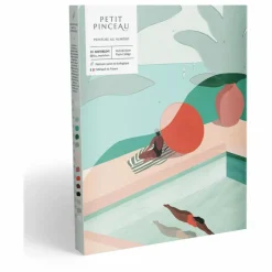 La Petite Épicerie Loisirs Créatifs*Kit de peinture au numéro - Saint Barthélémy par Léa Morichon