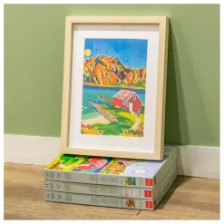 La Petite Épicerie Kit de peinture au numéro - Norvège par Nolwenn Studio| Loisirs Créatifs