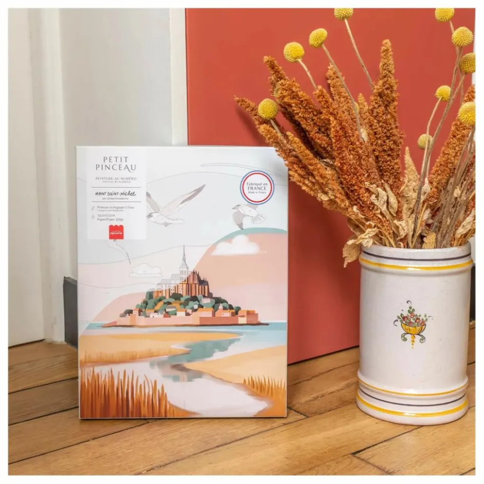 Online La Petite Épicerie Kit de peinture au numéro - Mont Saint-Michel par La Petite Epicerie Multicolore
