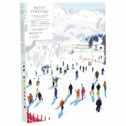 Sale La Petite Épicerie Kit de peinture au numéro - Skiing among Montains Multicolore