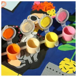 Outlet La Petite Épicerie Kit de peinture au numéro - La Fille aux Chats Multicolore