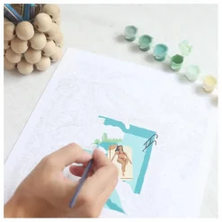 La Petite Épicerie Loisirs Créatifs*Kit de peinture au numéro - Daydreaming