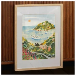 La Petite Épicerie Loisirs Créatifs*Kit de peinture au numéro - Balade dans les Calanques par Sabina Fenn