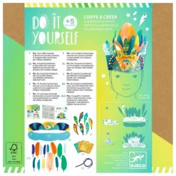 Djeco Kit DIY - Coiffe à créer| Loisirs Créatifs