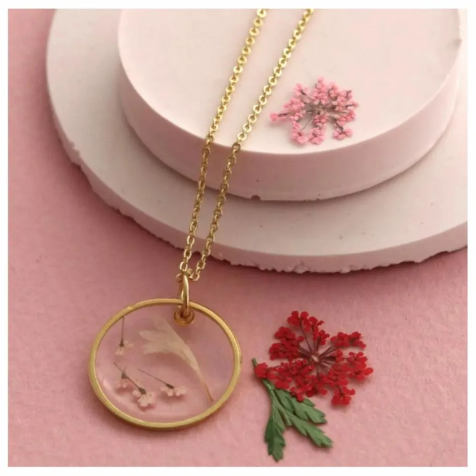La Petite Épicerie Loisirs Créatifs*Kit DIY - Mes pendentifs fleuris en résine
