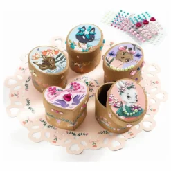 Djeco Kit DIY - Mini-boîtes à créer| Loisirs Créatifs