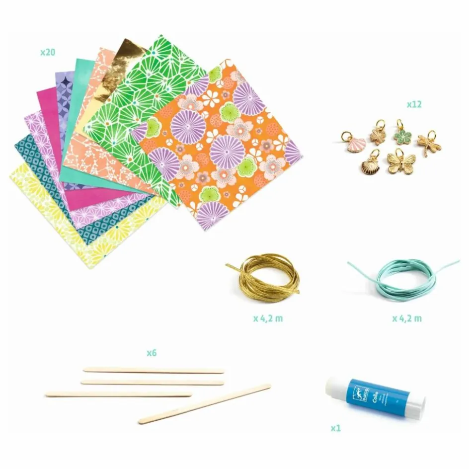 Djeco Kit DIY - Perles et bracelets à créer| Loisirs Créatifs