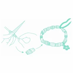 Djeco Kit DIY - Perles et bracelets à créer| Loisirs Créatifs