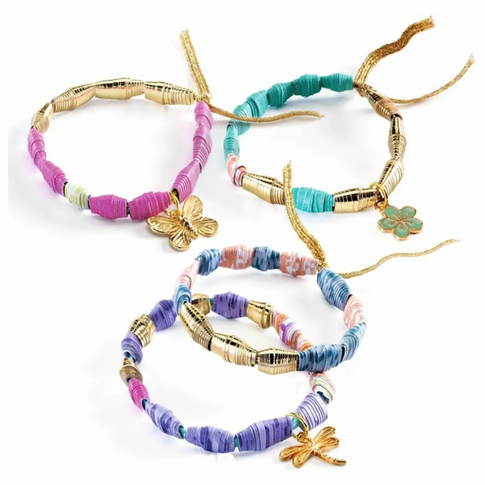 Djeco Kit DIY - Perles et bracelets à créer| Loisirs Créatifs
