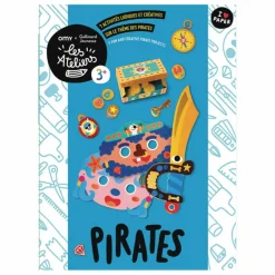 Omy x Gallimard Jeunesse Kit multi-activités Pirates Multicolore