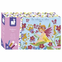 Discount Janod Kit pour dessins pailletés Fées - x Hachette Multicolore