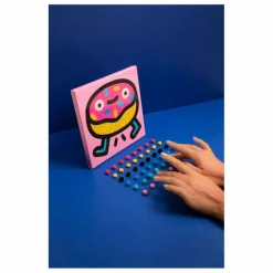 Omy Kit pour tableau Pom Pom Art Rose