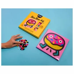 Omy Kit pour tableau Pom Pom Art Rose