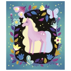 Janod Kit sables phosphorescents et paillettes Nuit Féerique - x Hachette Multicolore