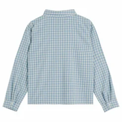 Hot Emile et Ida Kurta Carreaux | Bleu